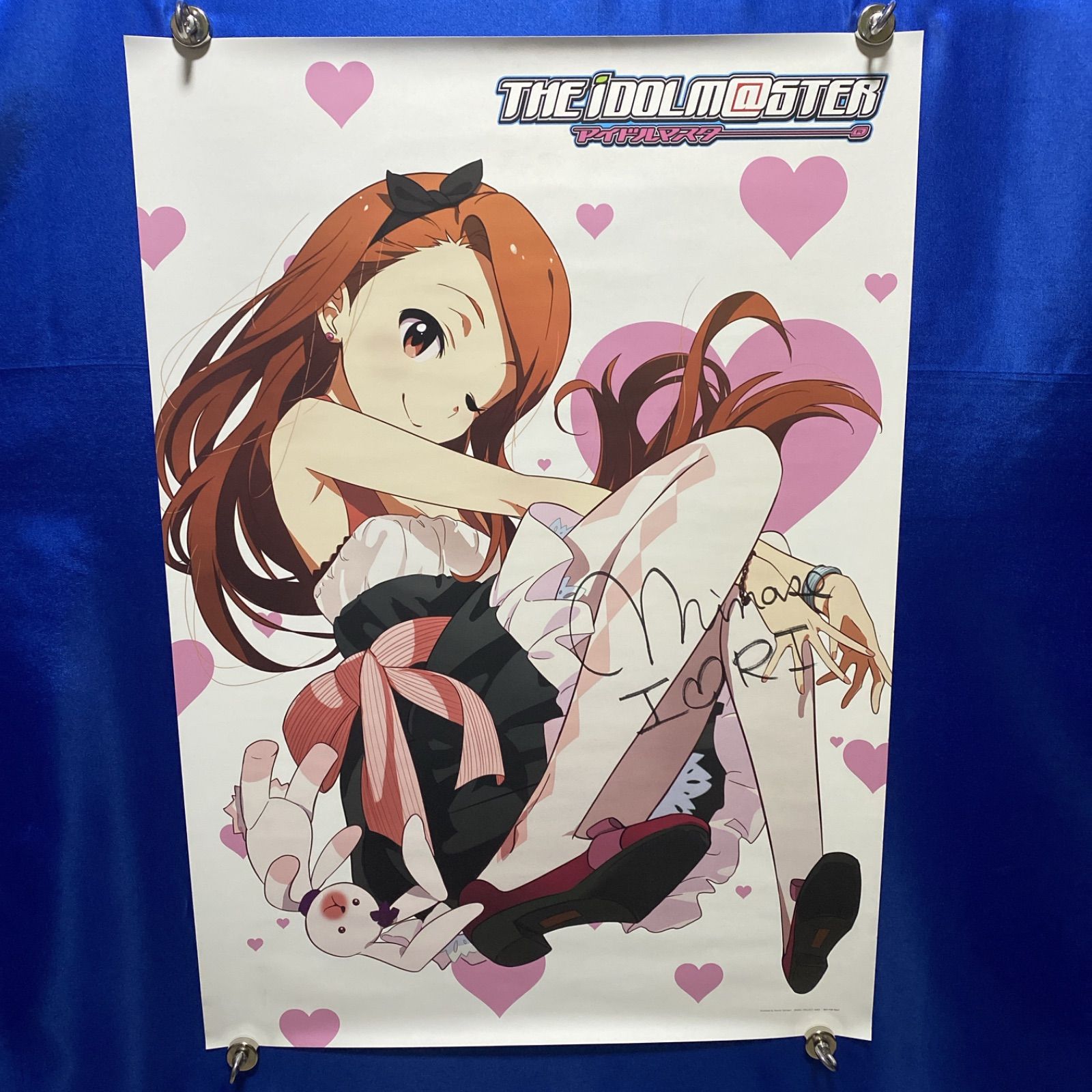 アイドルマスター 複製サイン入り 両面 B2ポスター② #649 - メルカリ