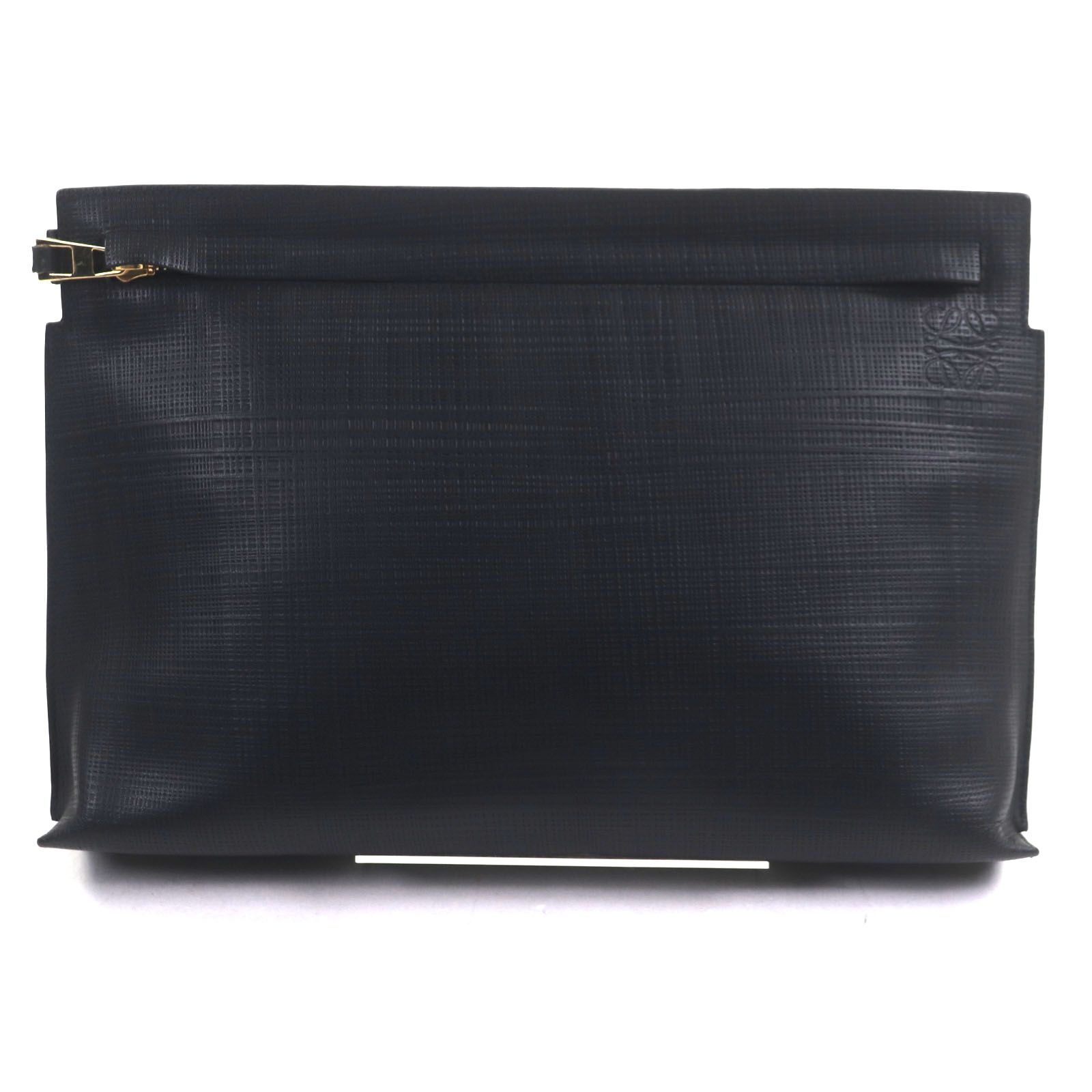 LOEWE ロエベ アナグラム スエード×レザー ポーチ マルチケース 小物 