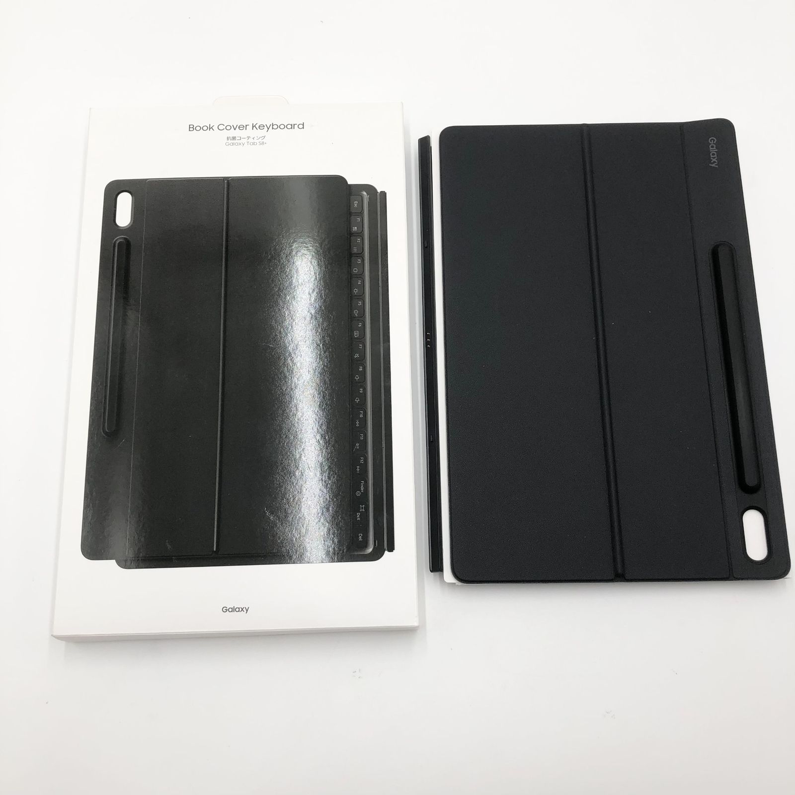 Galaxy Tab S8+ Book Cover Keyboard｜ブラック｜キーボード付きカバー