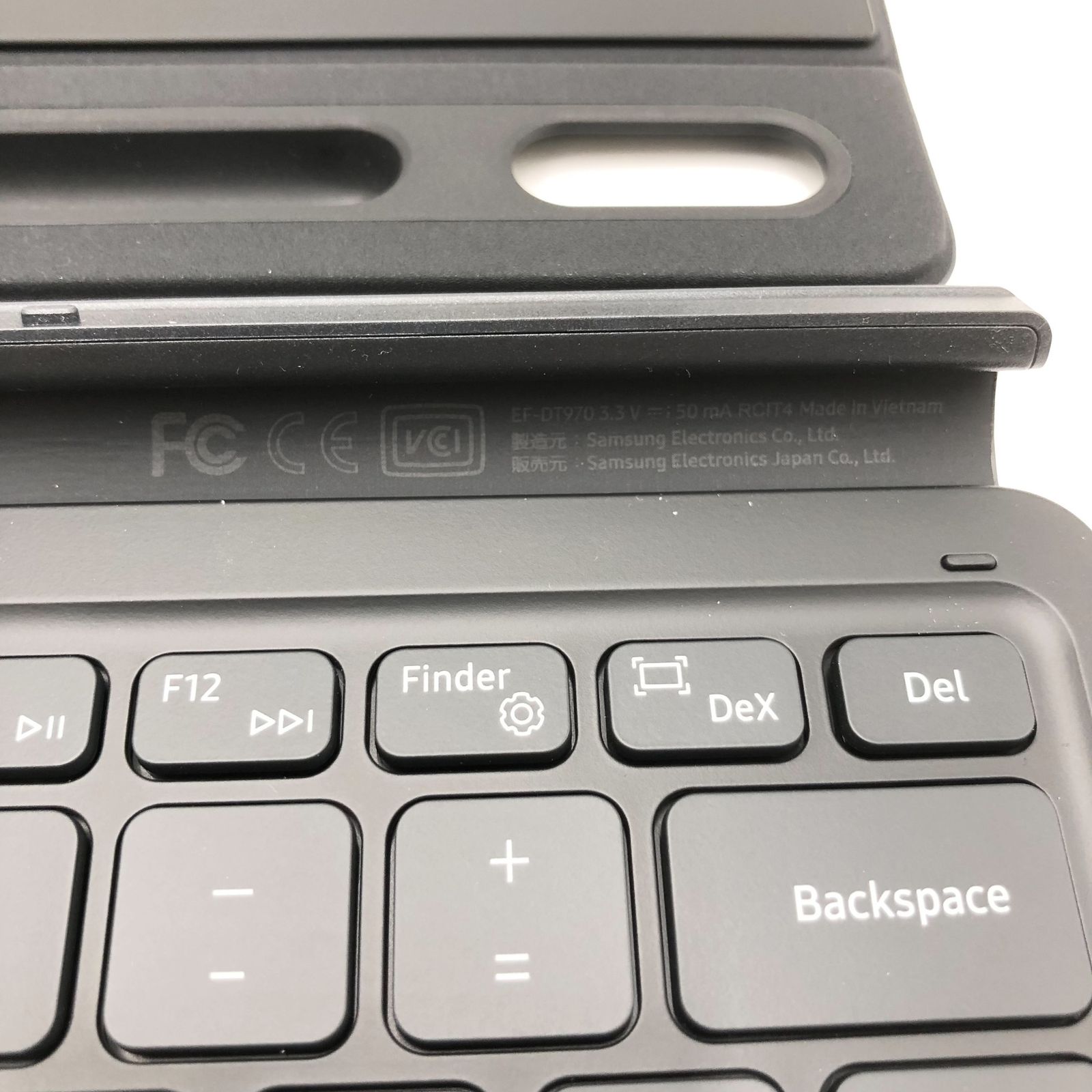 Galaxy Tab S8+ Book Cover Keyboard｜ブラック｜キーボード付きカバー