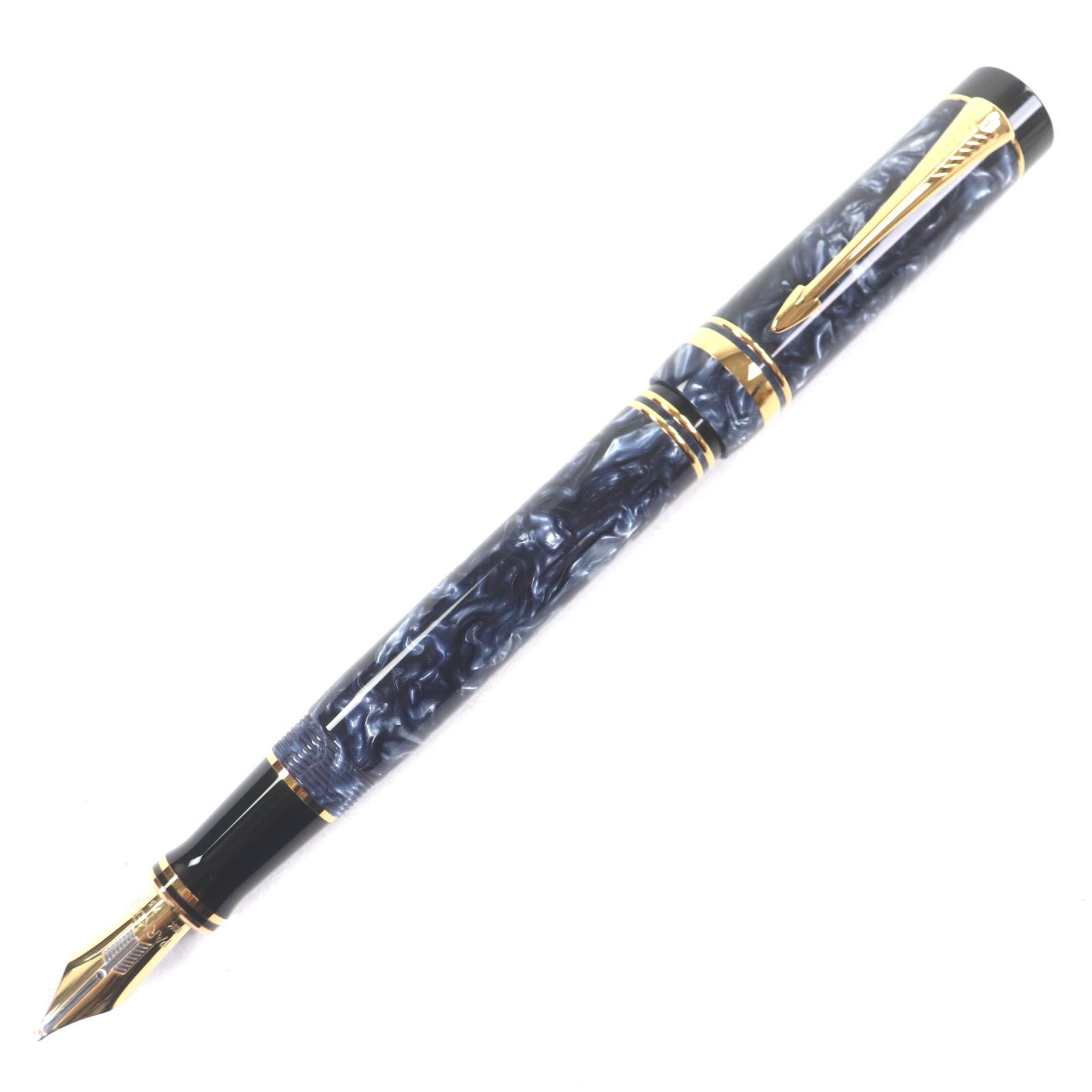 極美品▽PARKER パーカー デュオフォールド センテニアル ペン先18K BB