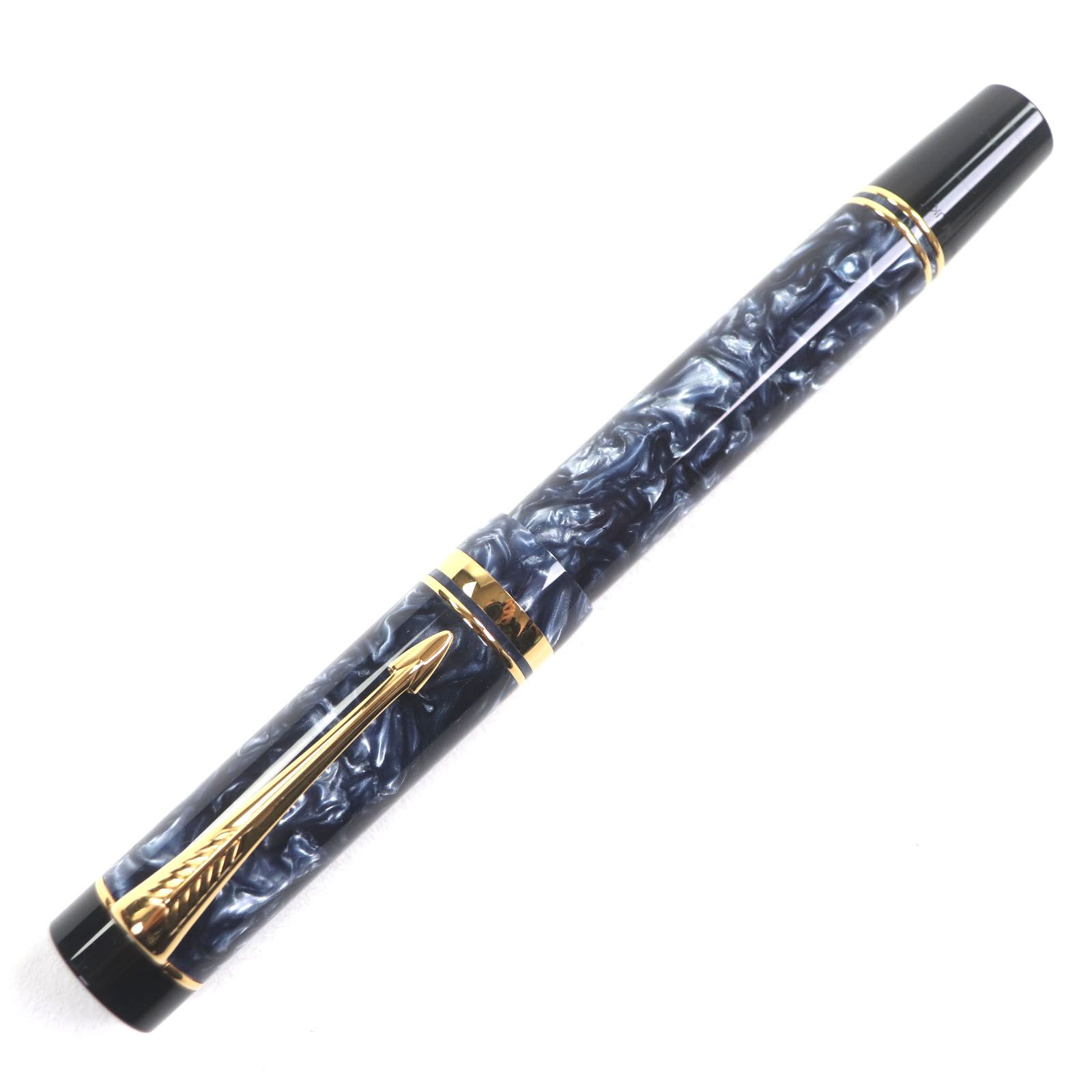 極美品▽PARKER パーカー デュオフォールド センテニアル ペン先18K BB