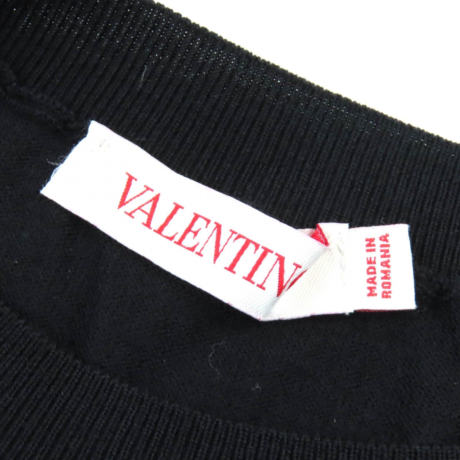 美品△VALENTINO ヴァレンティノ 4VDKC10C6LE ウール100％ ロング