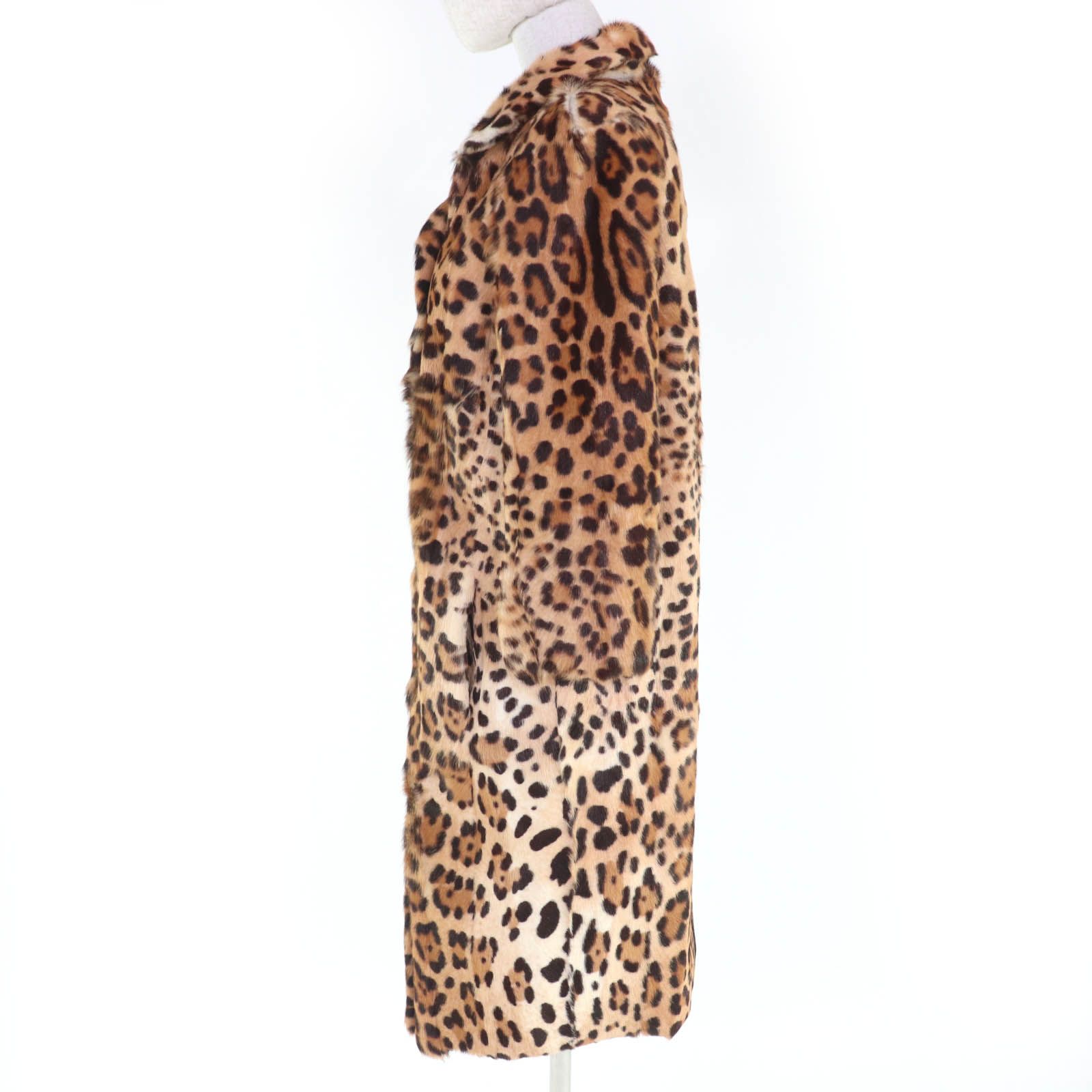 美品 D&G ドルチェアンドガッバーナ アニマル キリン ウール ショートコート D&G ドルチェアンドガッバーナ アニマル キリン ウール ショートコート