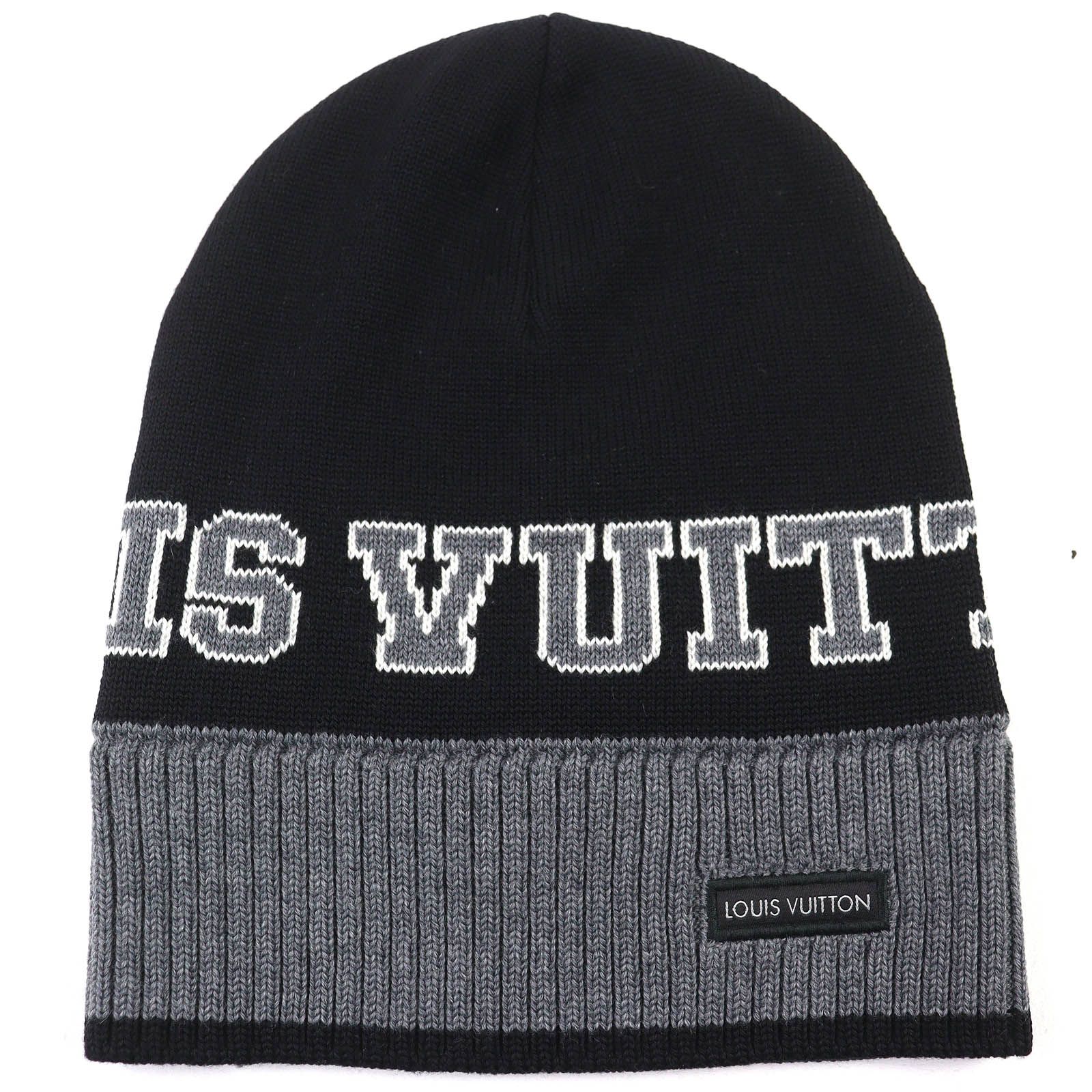 極美品△LOUIS VUITTON ルイヴィトン M71237 ボネ・ルイ ウール100