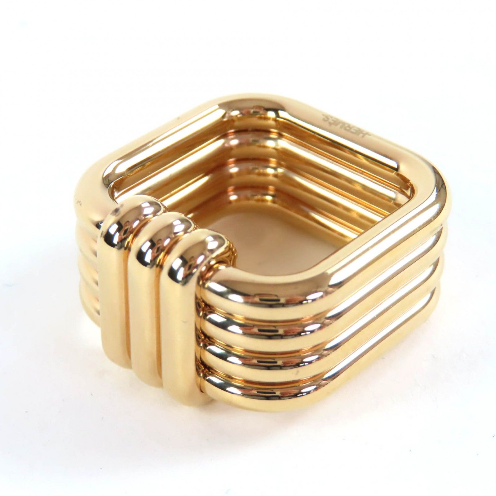 HERMES ゴールド スカーフリング　箱付き 楽天市場】エルメス スカーフリング スカーフ留め ジャンボ ゴールド