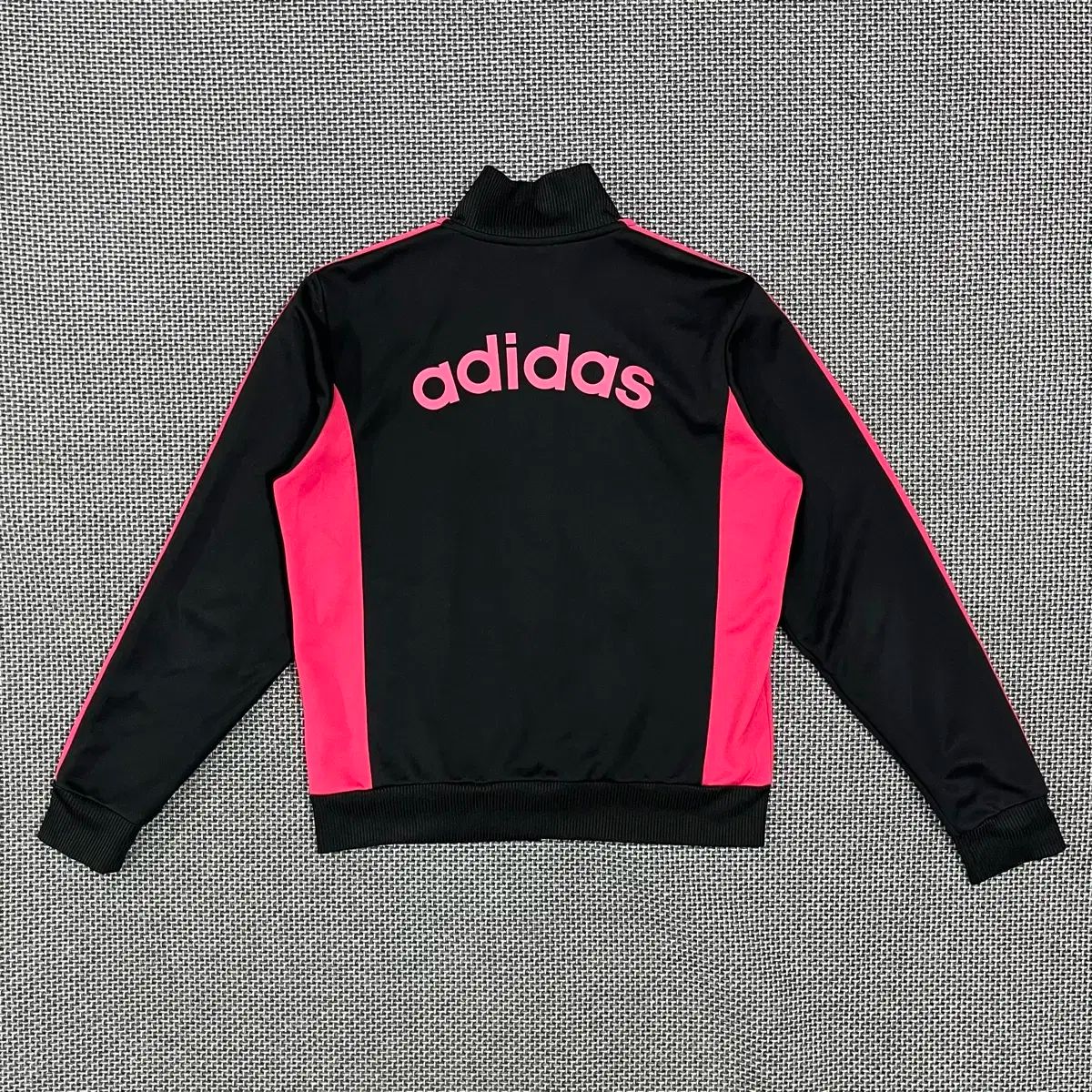 AD2024 リボンジップアップジャージ トラックジャケット ピンク 国内店