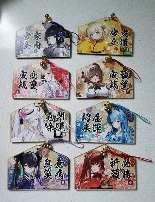 勝利の女神 NIKKE 京都 はんなり ミニ絵馬 コンプリート　8枚セット 勝利の女神 NIKKE 京都 はんなり ミニ絵馬 コンプリート 8枚セット