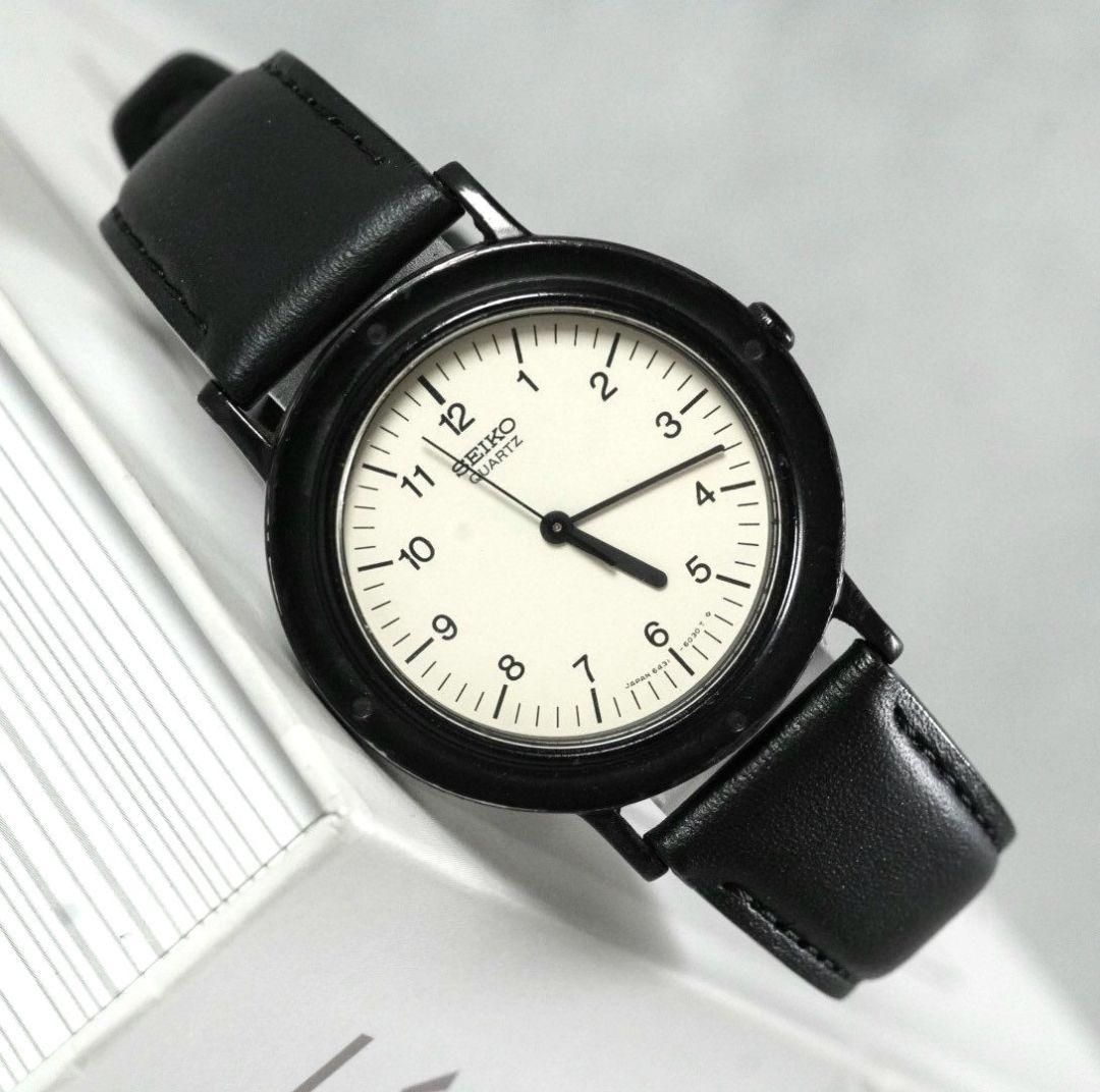 ジョブズ愛用オリジナル】SEIKO セイコー シャリオ 6431-6030 80s 当時