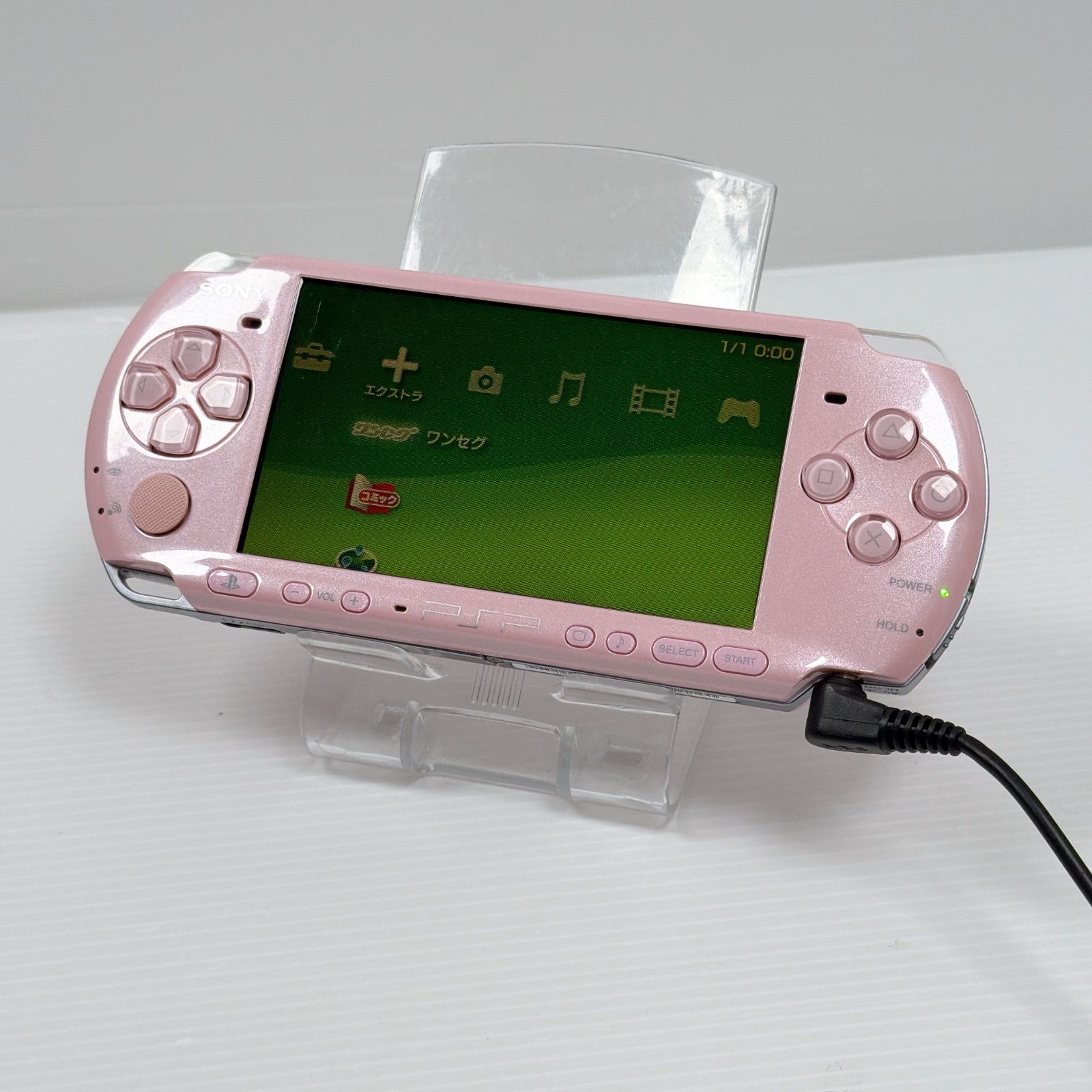 PSP 3000 ブロッサムピンク バリューパック PSPJ-30019 外装美品