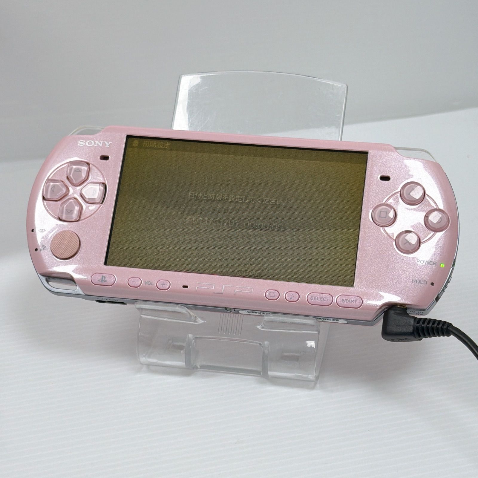 PSP 3000 ブロッサムピンク バリューパック PSPJ-30019 外装美品