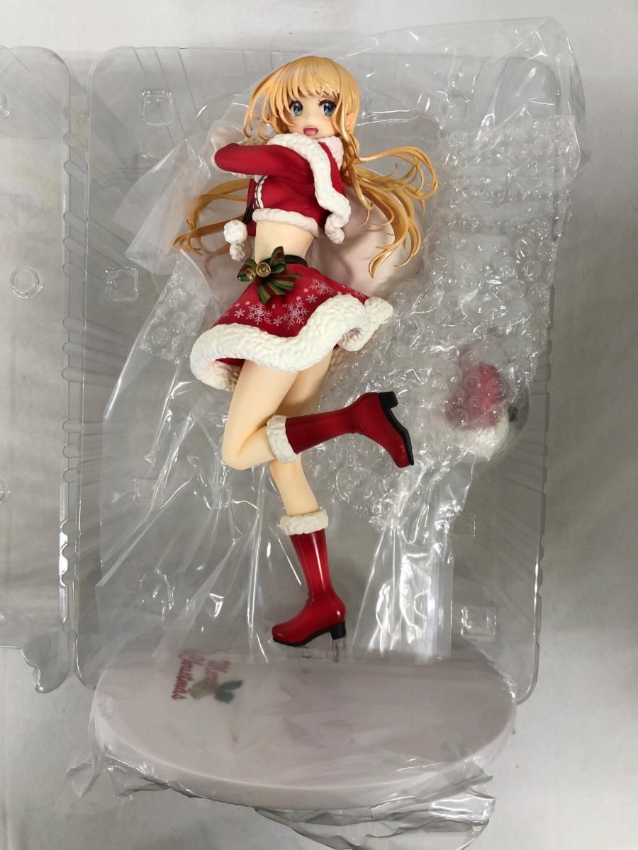 【新品・未開封】森倉円イラスト サンタ・ガール 完成品フィギュア 中古】(本体A/箱B)森倉円イラスト サンタ・ガール 完成品フィギュア