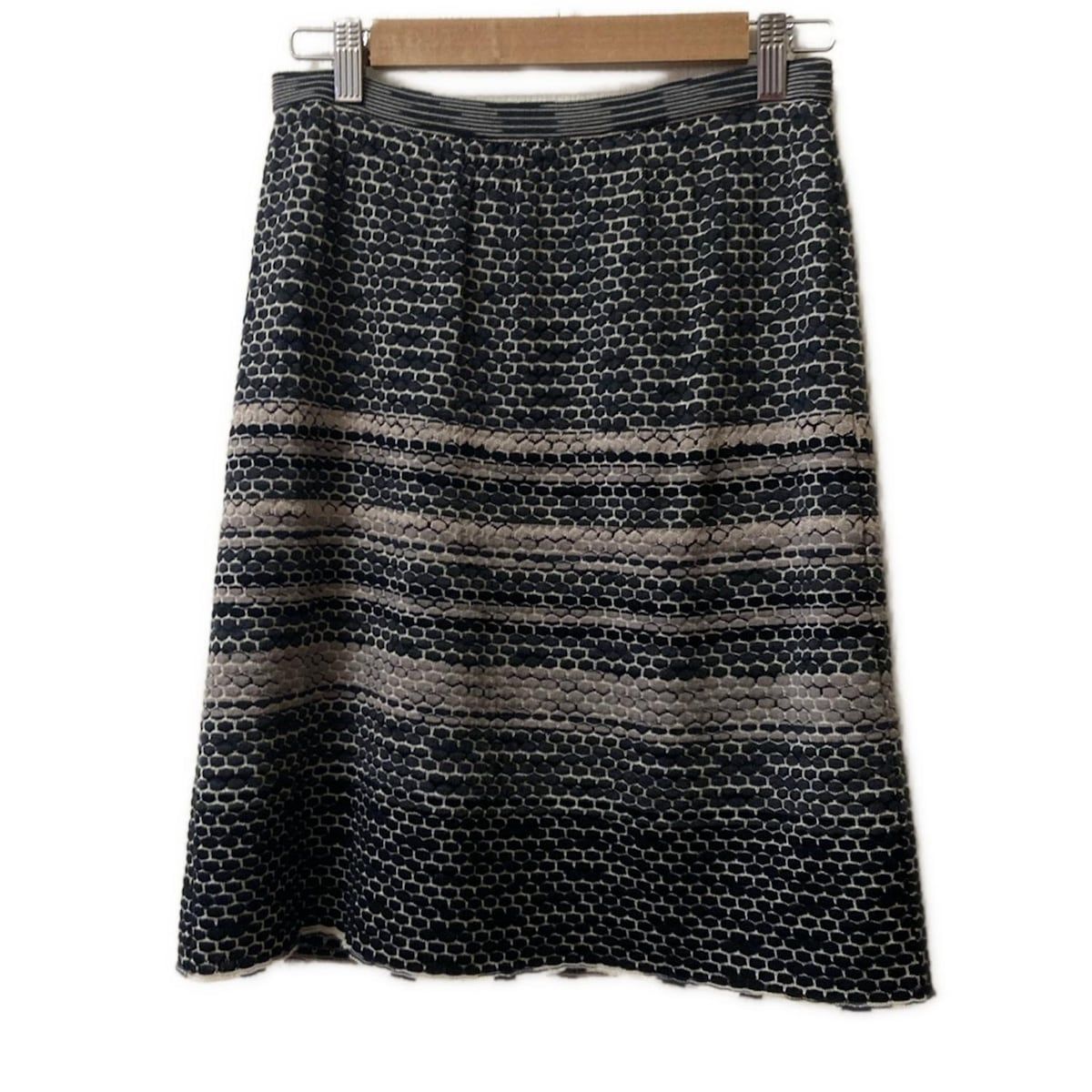 MISSONI(ミッソーニ) スカート サイズ42 M レディース - ダークグレー