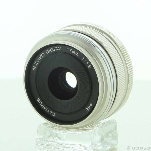 品〕 M.ZUIKO DIGITAL 17mm F1.8 シルバー μ4／3【368