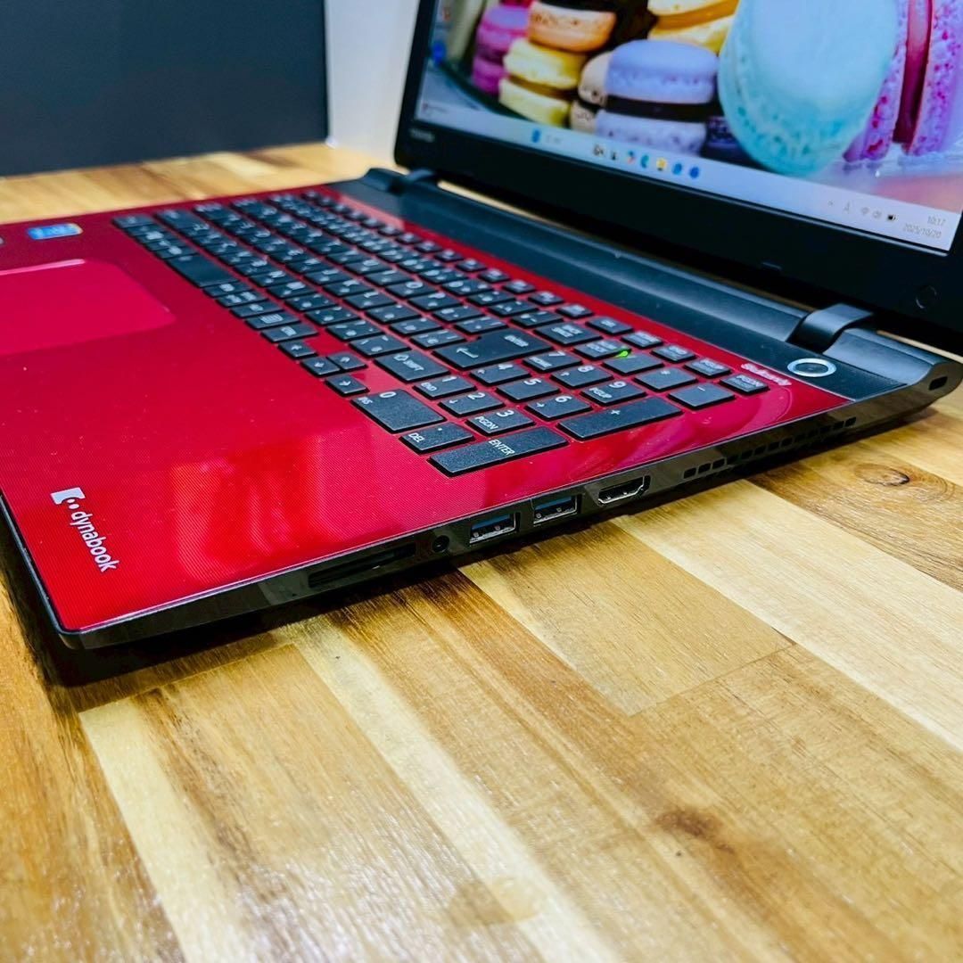開店セール✨】新品SSDでサクッと快適！dynabookレッドのノート