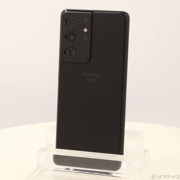 品〕 Galaxy S21 Ultra 5G 256GB ファントムブラック SC-52B docomo