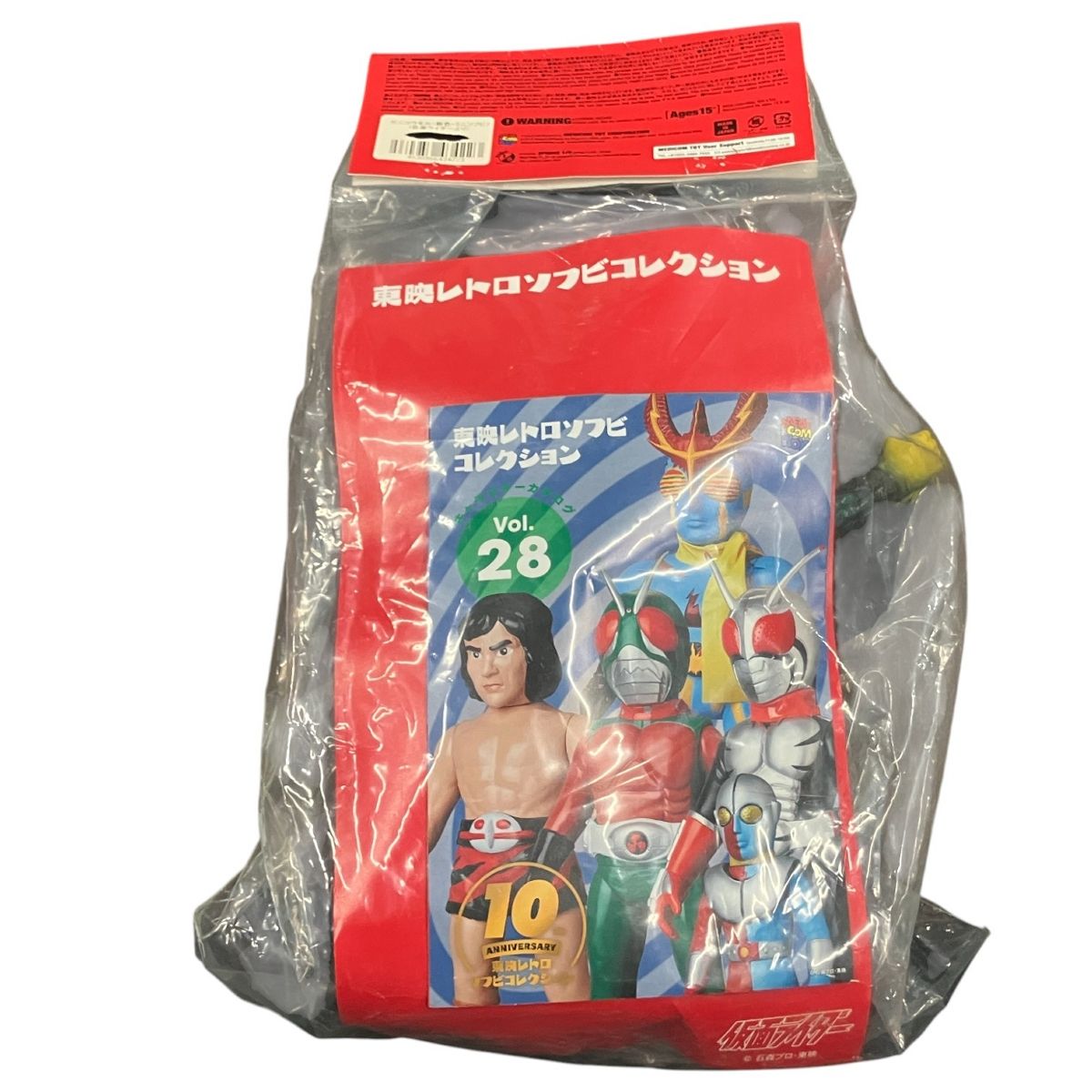 メディコムトイ 東映レトロソフビコレクション ガニコウモル 仮面