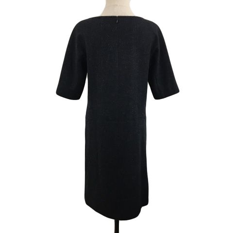 ニューヨーカー Aライン ワンピース　１５号 ニューヨーカー NEWYORKER ワンピース Iライン ひざ丈 無地 ウール 五