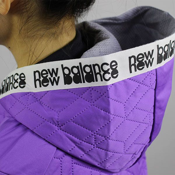 ニューバランスゴルフ　防風フルジップフーディ　新品未使用 パープル 新品・未使用】M・Lサイズ ニューバランスゴルフ ゴルフブルゾン