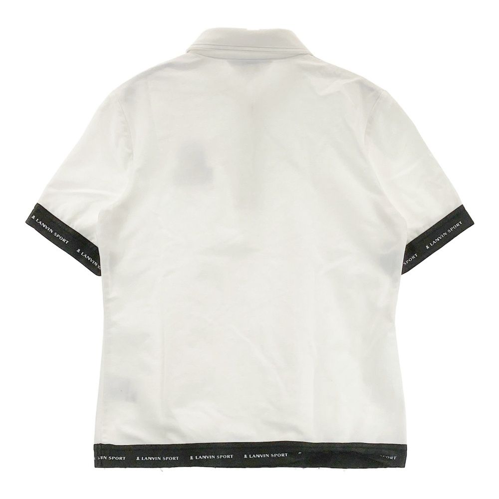 サイズ：38 LANVIN SPORT ランバン スポール 半袖ポロシャツ ホワイト