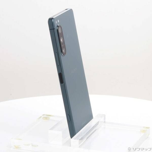 中古品〕 Xperia 5 IV 128GB グリーン SOG09 au SIMフリー【198