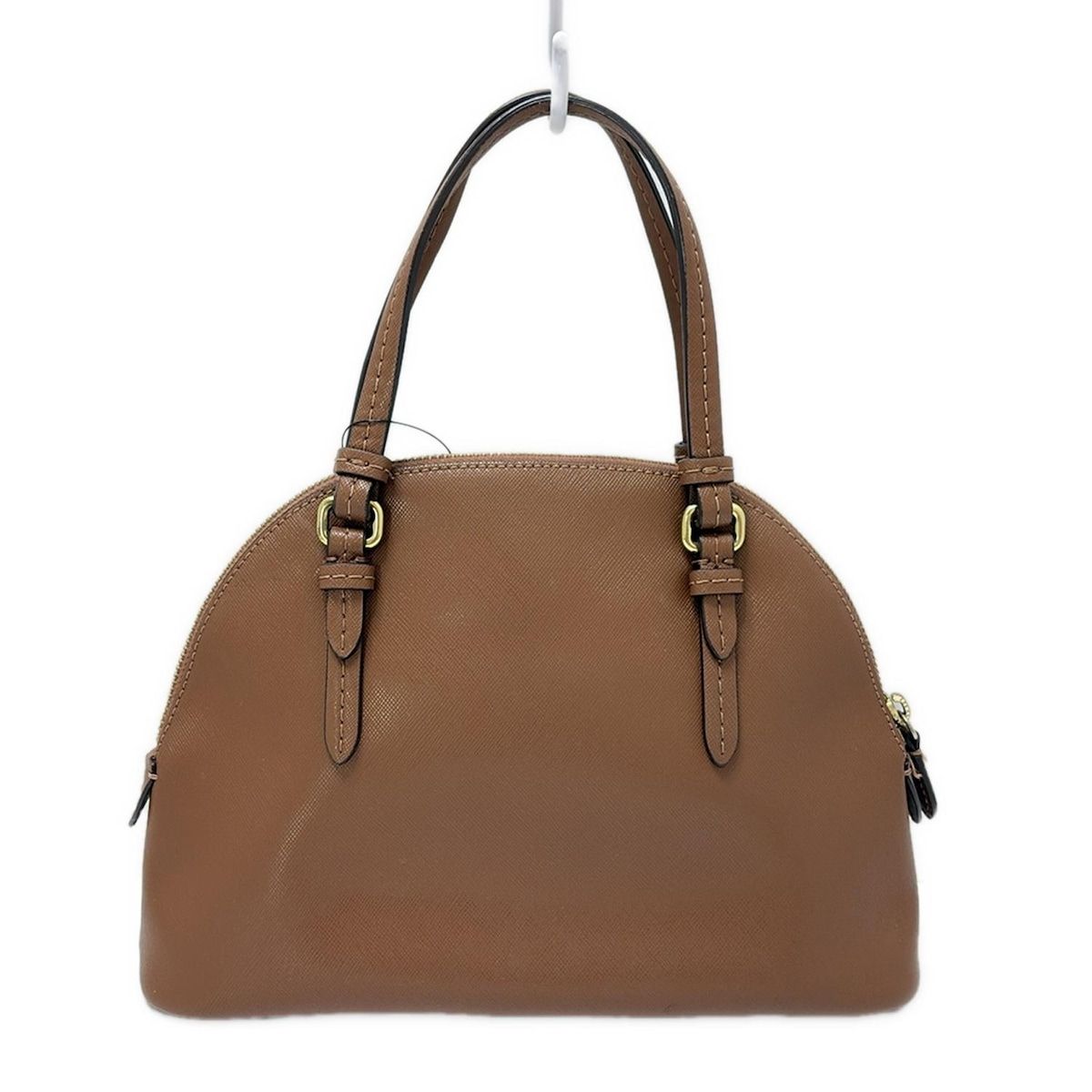 COACH(コーチ) ハンドバッグ - ブラウン レザー - メルカリ