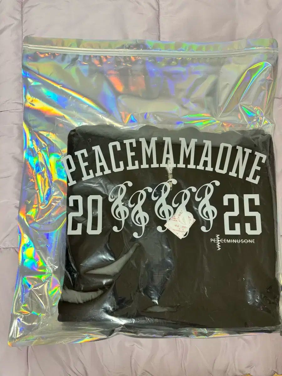 XLサイズ PEACEMINUSONE ピースマイナスワン 2025 MAMA ブラック