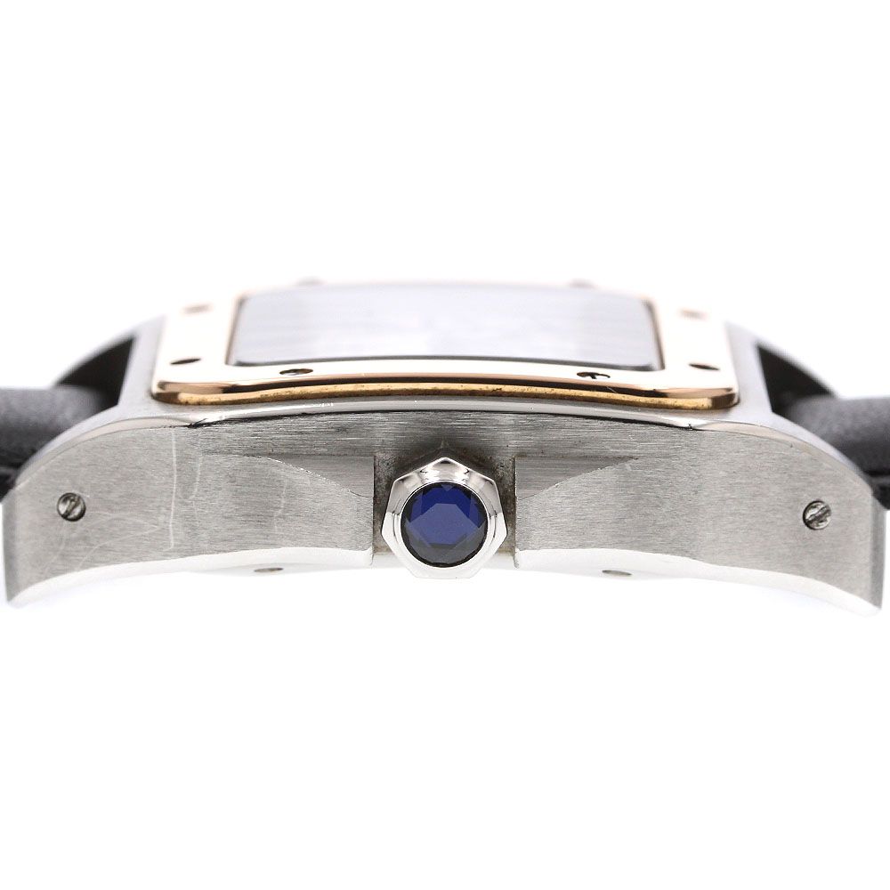 カルティエ CARTIER W20107X7 サントス100MM PGベゼル 自動巻き