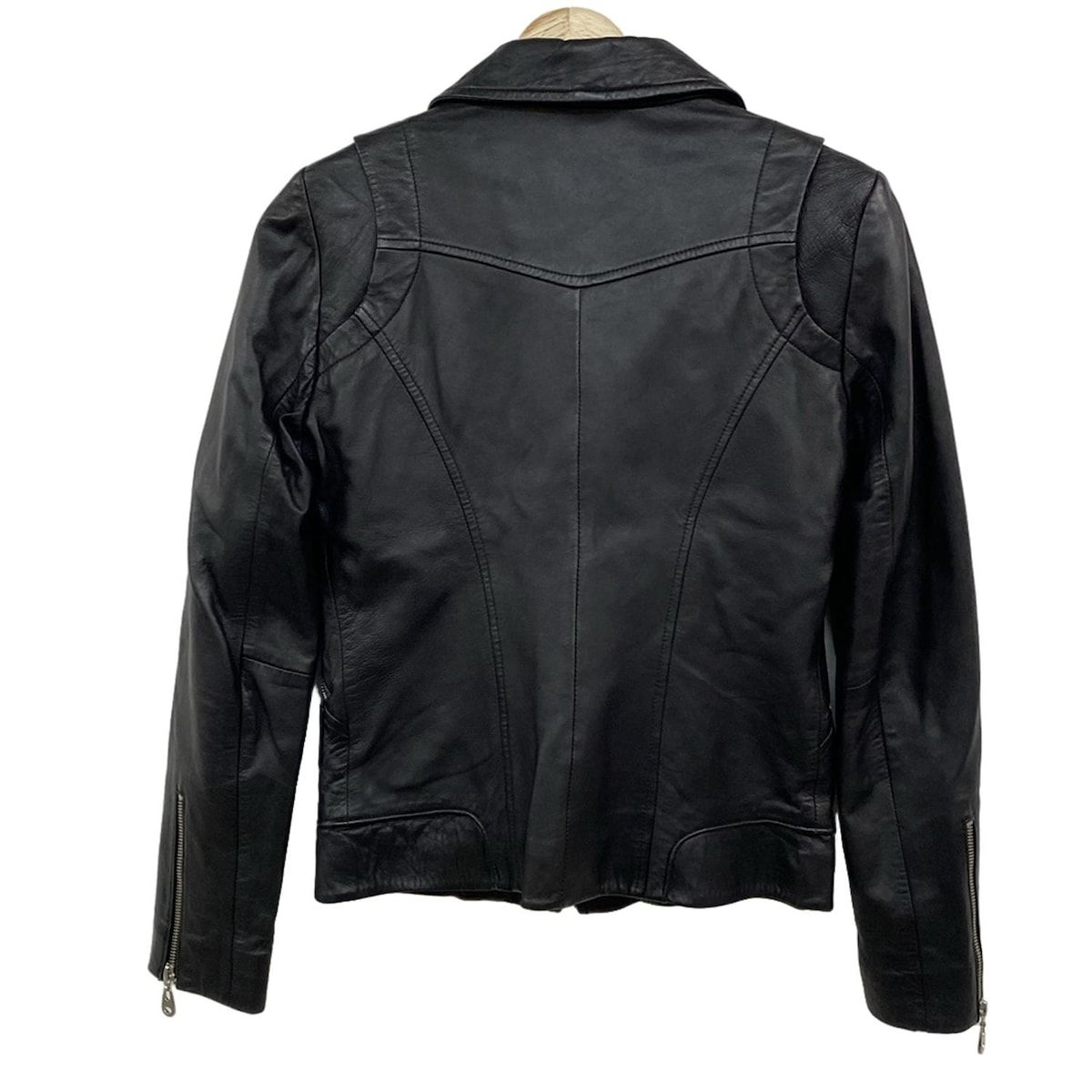 DOMA(ドマ) ライダースジャケット サイズS レディース美品 - 黒 長袖