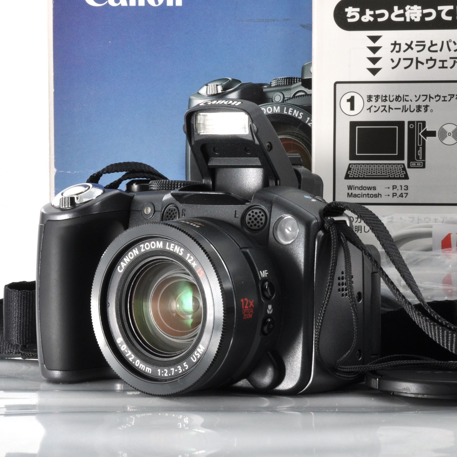 カメラ 【キヤノン】Canon PowerShot S5 IS コンパクトデジタルカメラ