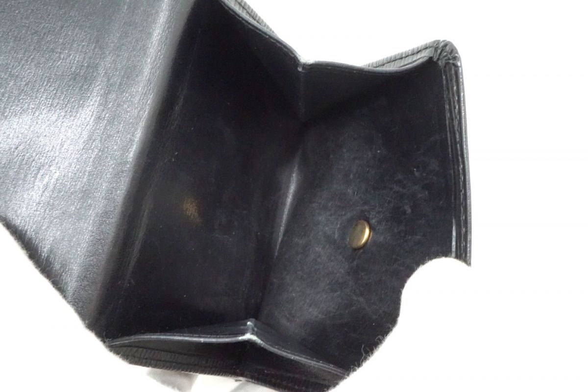 ルイ ヴィトン Wホック 三つ折り財布 最高 サイフ エピ ポルトモネビエ