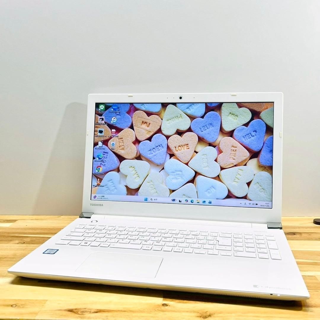 サクサク動作！Windows11✨️新品SSD♥ノートパソコン✨ブルーレイ付き 開店セール✨】新品SSD❤️サクサク快適！dynabook ノートパソコン