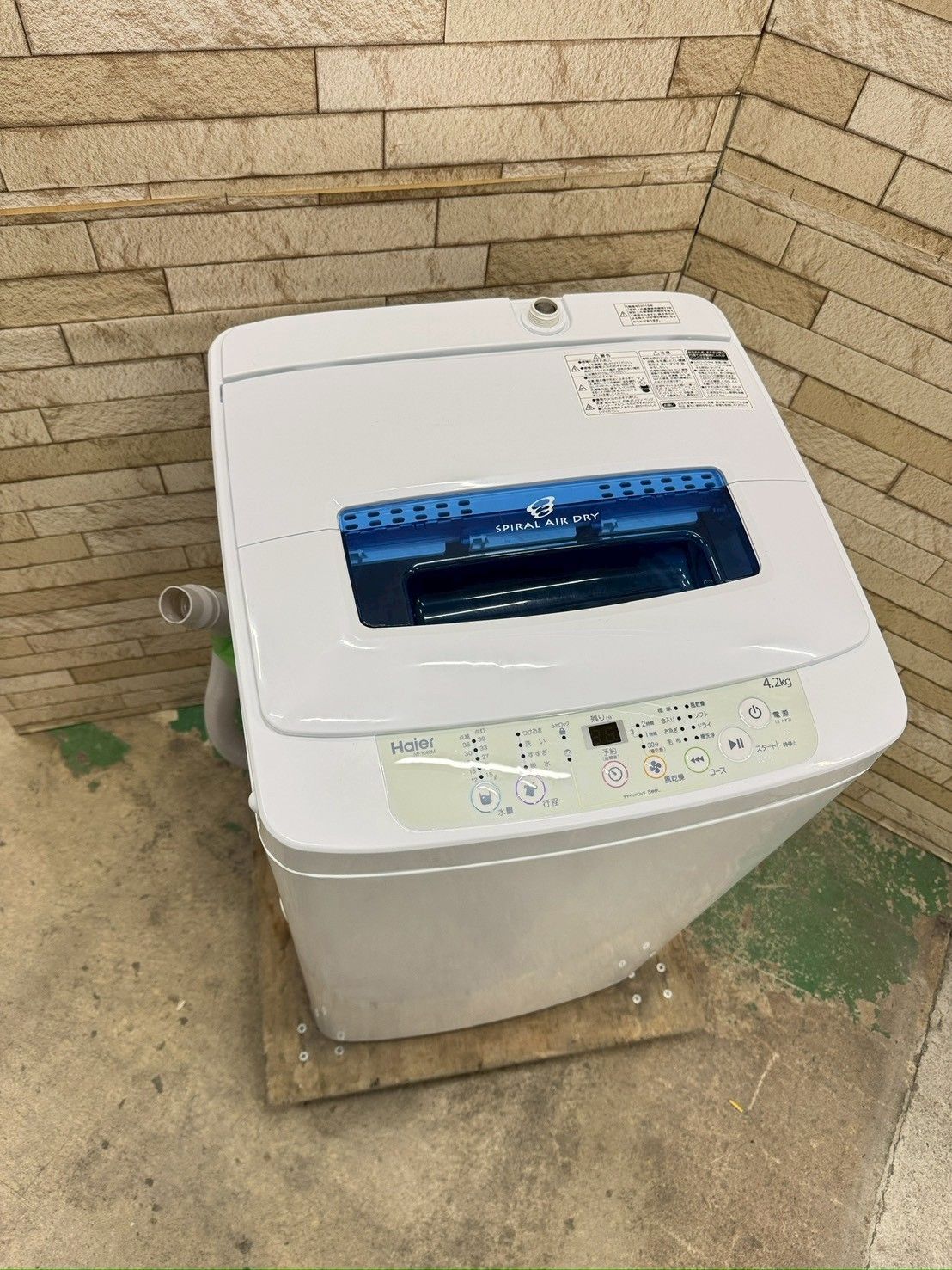 大阪送料無料☆3か月保障付き☆洗濯機☆ハイアール☆4.2kg☆2019年☆JW 