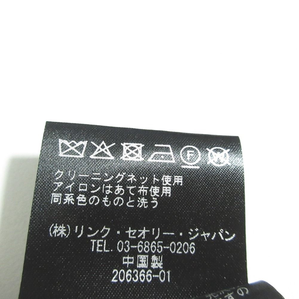 美品 25SS Theory セオリー MODERN GGT SL CAMP CLLR BL ノースリーブ