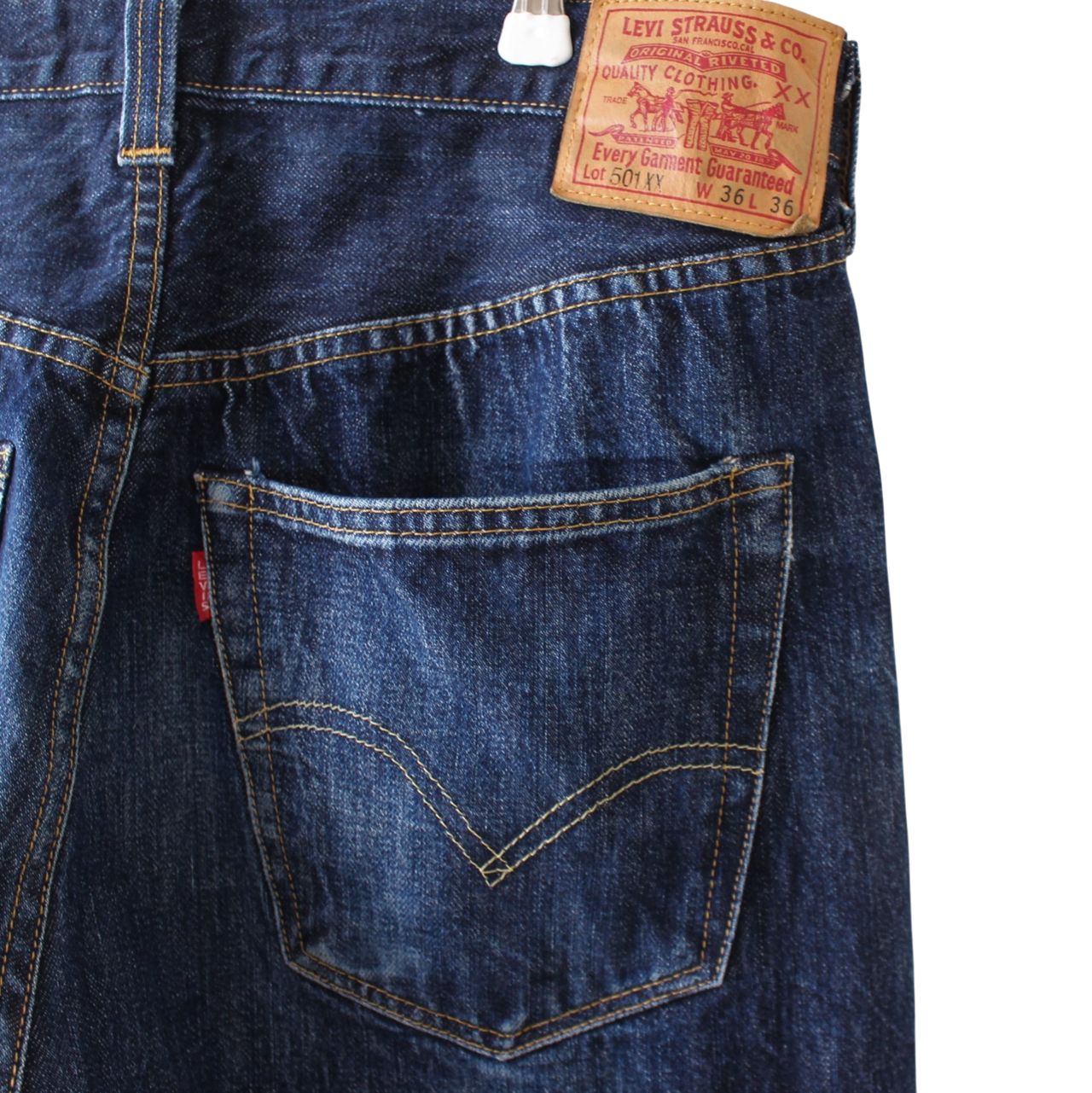 LVC リーバイス デニムパンツ 501XX 47501-0117 USA製 W36 実寸はw33