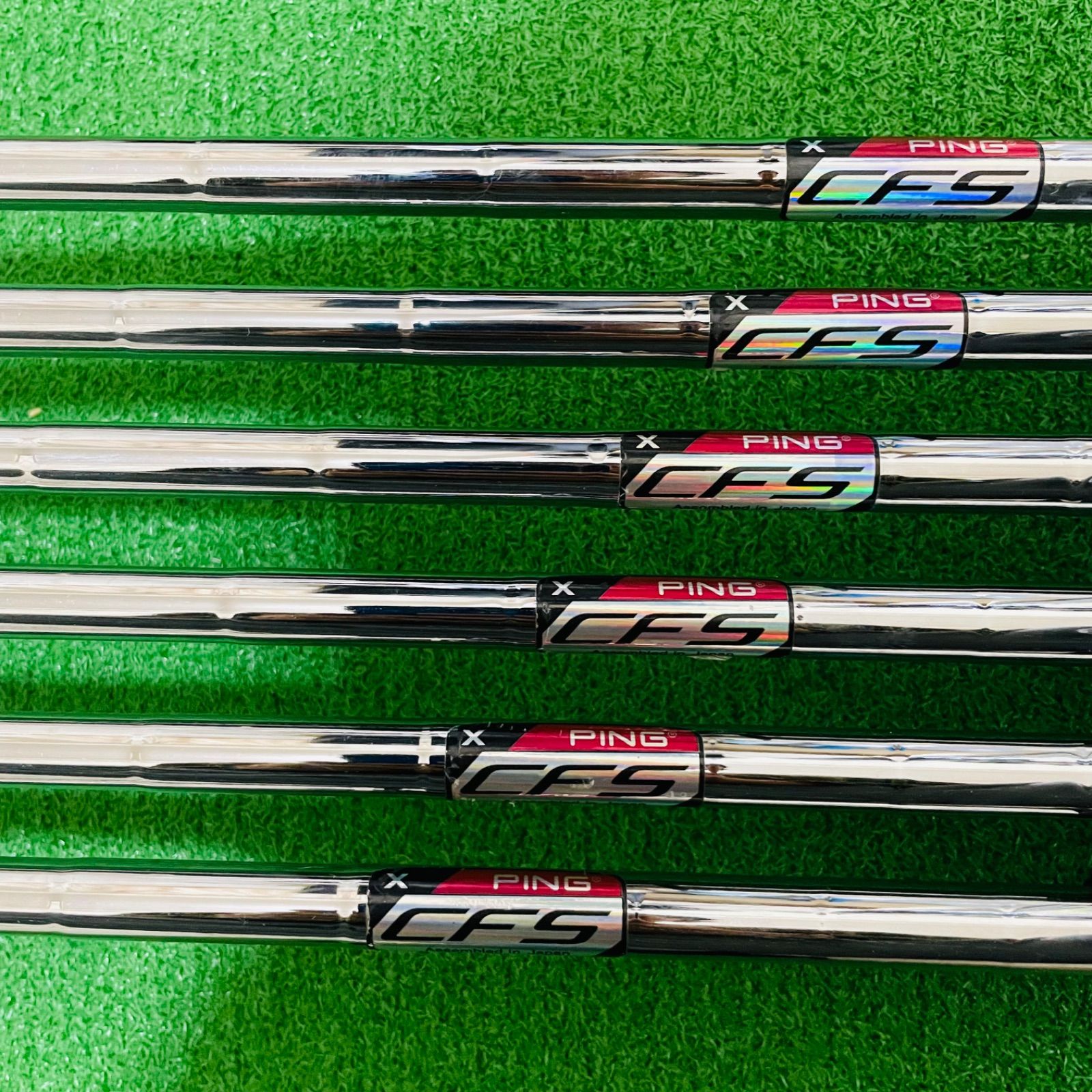 9331】 PING G25 オレンジドット CFS フレックスX メンズ 右利き