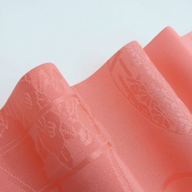 百華 Y 4053 袷 正絹 仕付け糸 半襟付 手縫い仕立て 松竹梅 菊 橘 貝合わせ 貝桶 長襦袢 着物