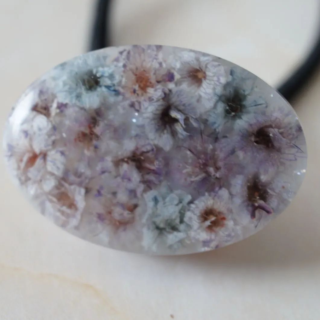 訳あり】890円→680円 レジン ヘアゴム ドライフラワー ヘア