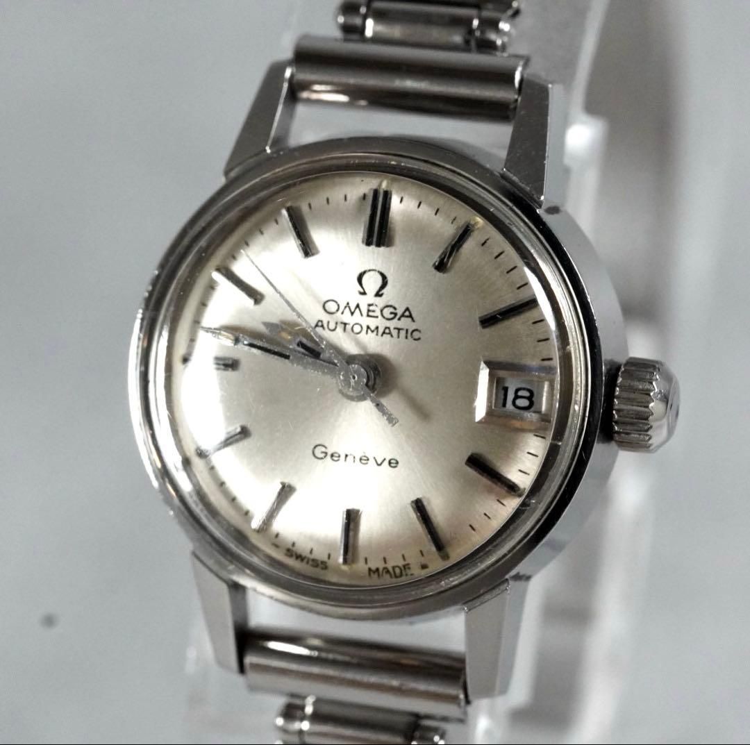 自動巻き】OMEGA オメガ Genéve ジュネーブ 腕時計 レディース