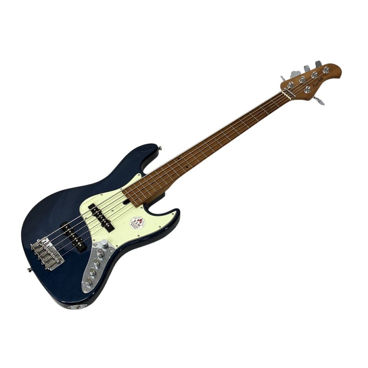 Bacchus WJB5-630-RSM/M-Act 5弦 エレキベース Blue Metallic バッカス