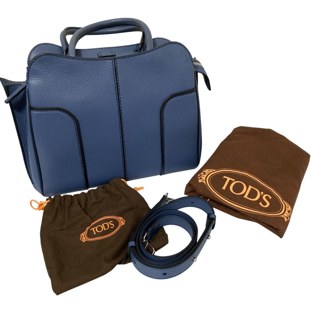 美品 TOD'S トッズ セラ レザー 2way ハンドバッグ ショルダーバッグ