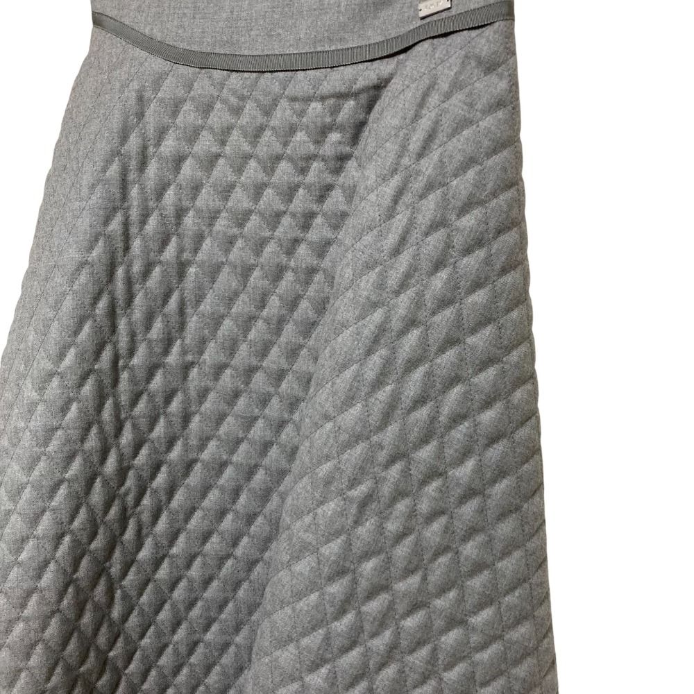 FOXEY フォクシー キルティングスカート クロスフレア 40 美品 タグ