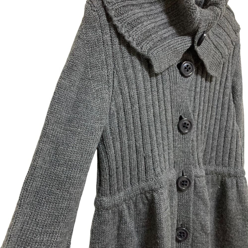 美品 BURBERRY BLUE LABEL バーバリーブルーレーベル ニットコート
