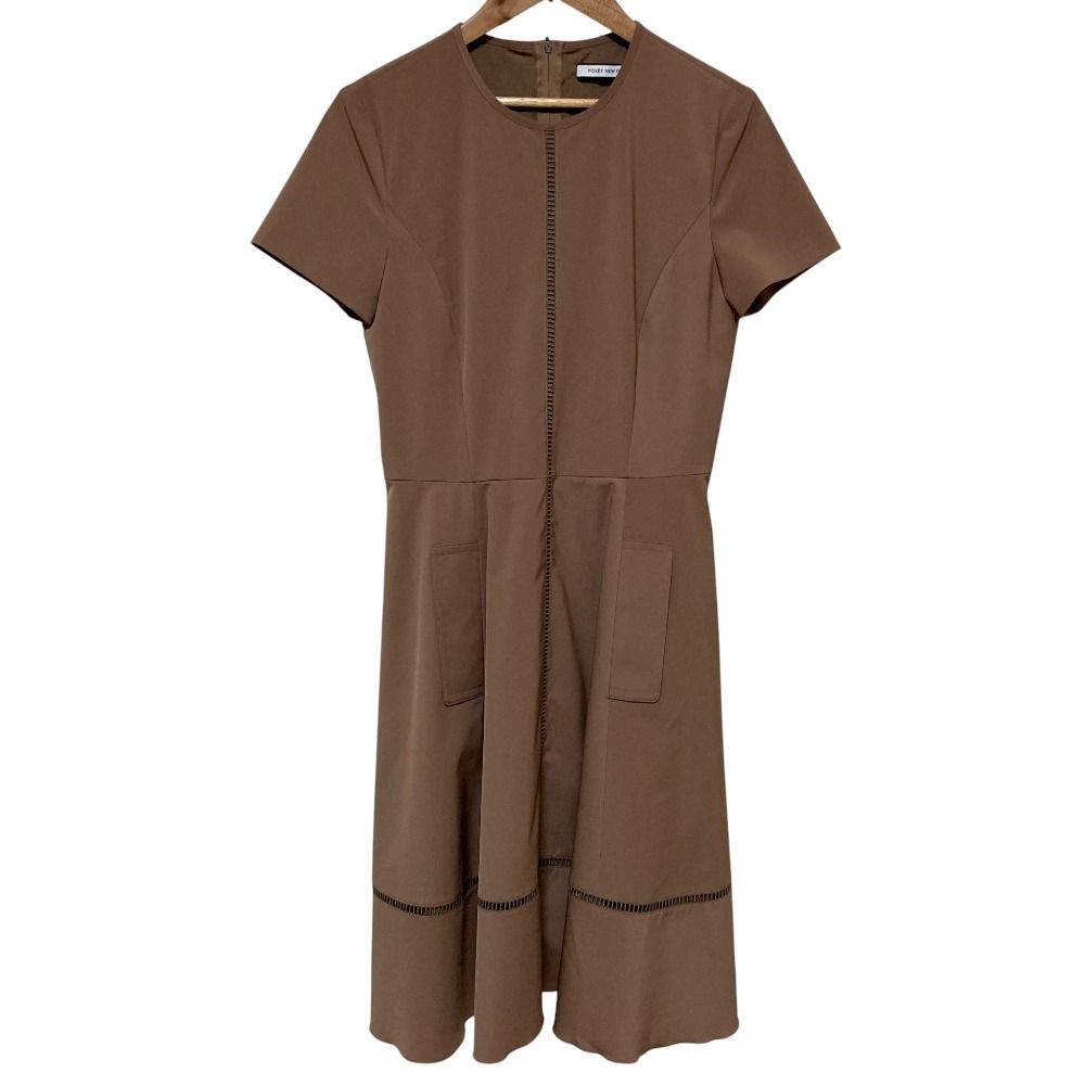 美品 FOXEY NEW YORK フォクシー ニューヨーク Fagotting Fit and