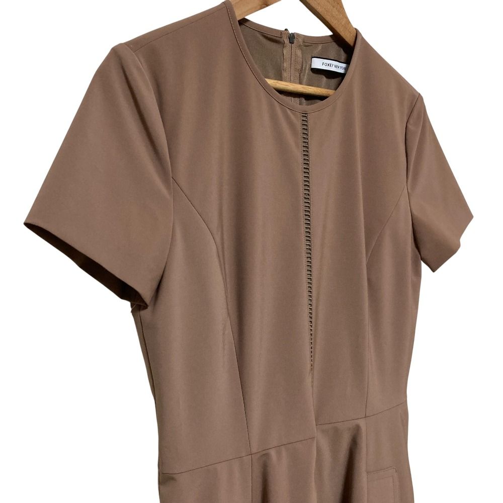 美品 FOXEY NEW YORK フォクシー ニューヨーク Fagotting Fit and