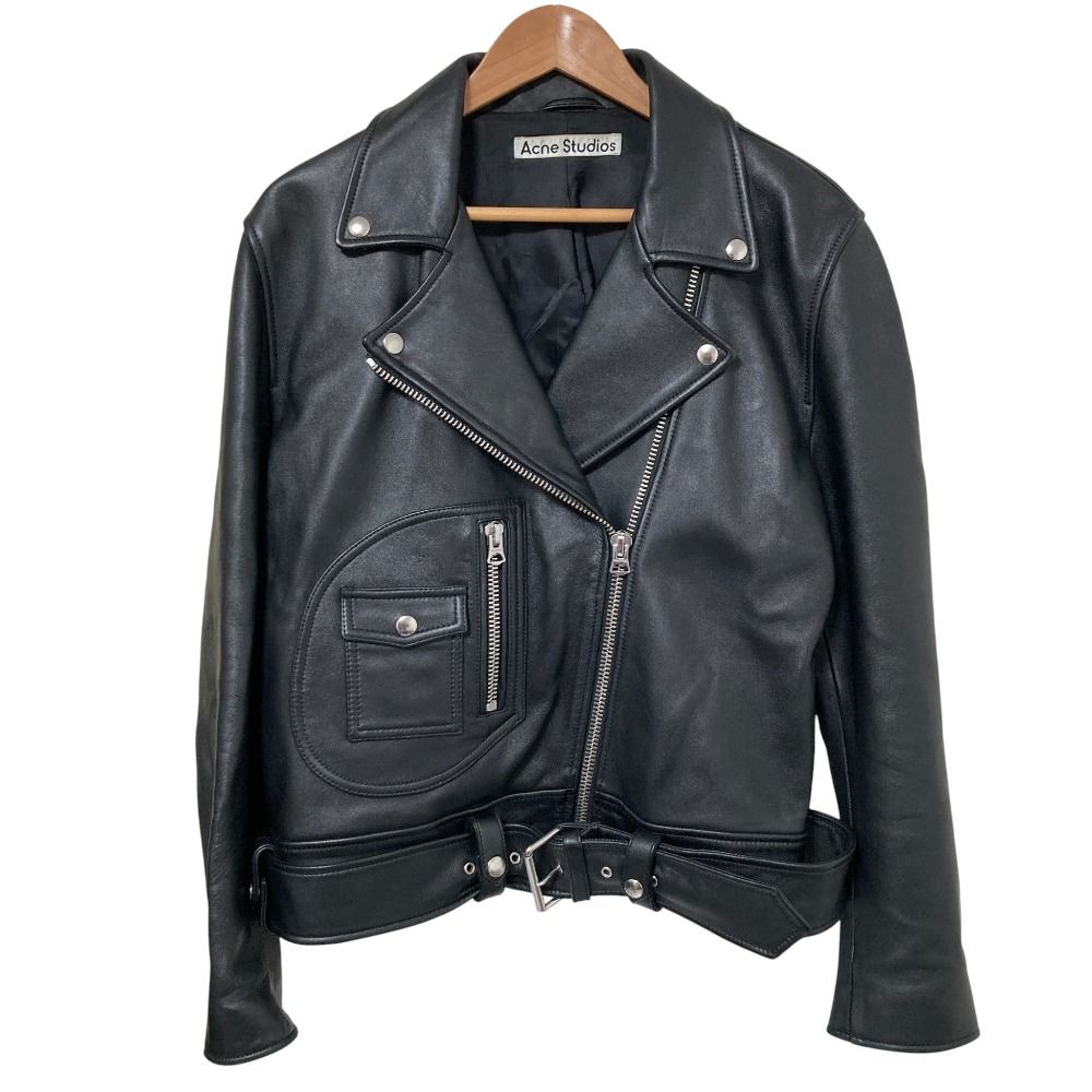 アクネ　レザー　バイカー　ジャケット　サイズ34 Acne Studios 【並行輸入品】アクネストゥディオズ ライダース