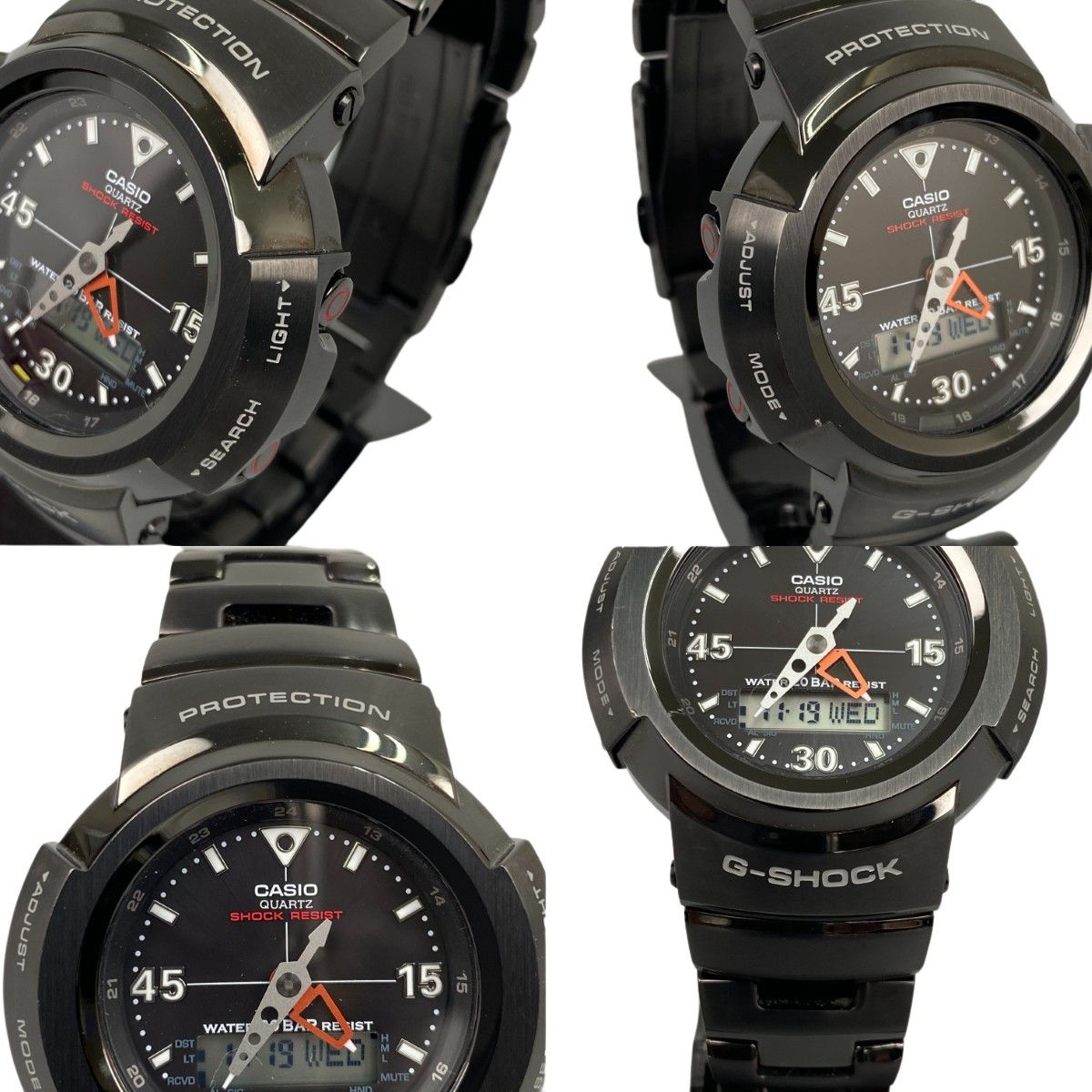 CASIO カシオ G-SHOCK 腕時計 デジアナウォッチ 電波ソーラー AWM-500 