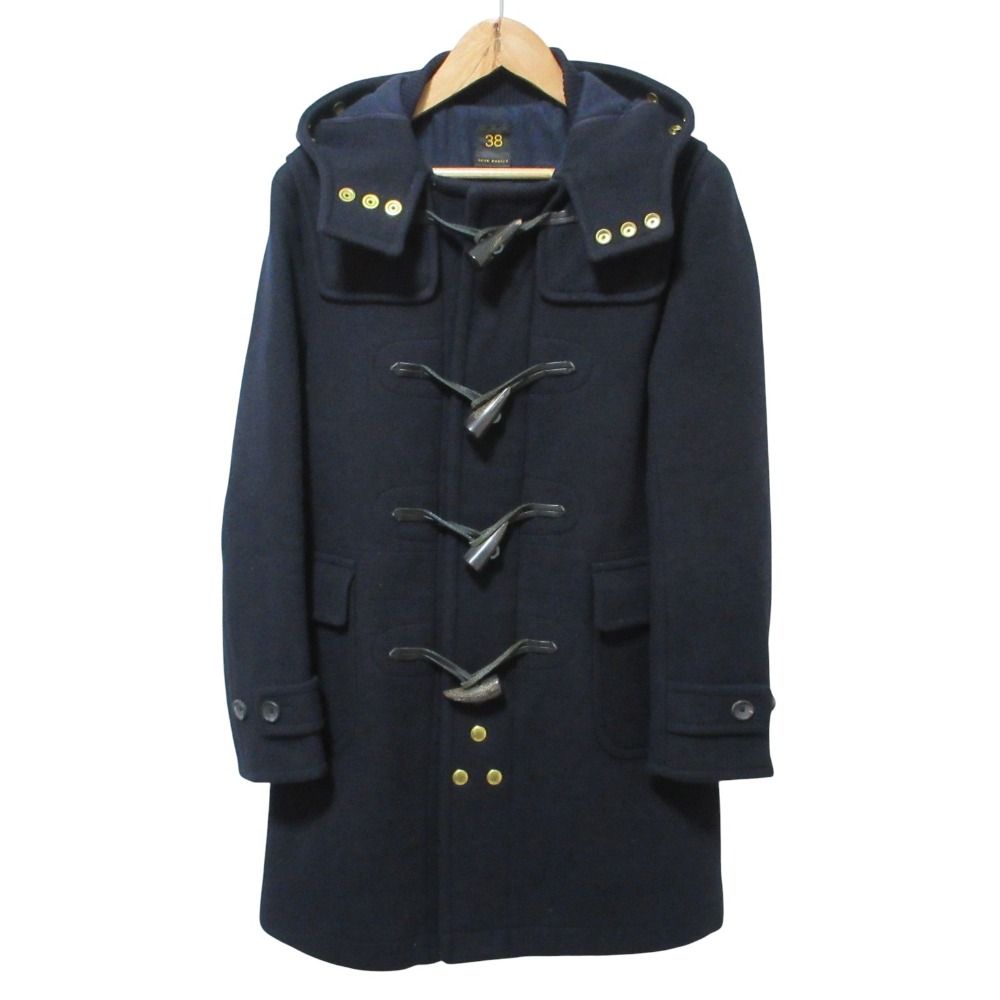 美品 SCYE サイ カシミヤブレンド メルトン ダッフルコート サイズ38