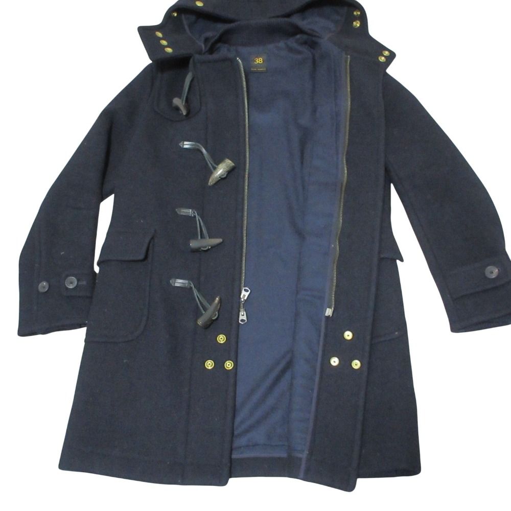 美品 SCYE サイ カシミヤブレンド メルトン ダッフルコート サイズ38