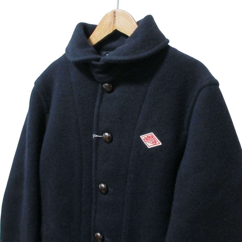 ダントン 丸襟ウールモッサジャケット